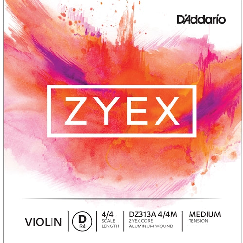 D'addario Zyex 4/4 Violin String Set